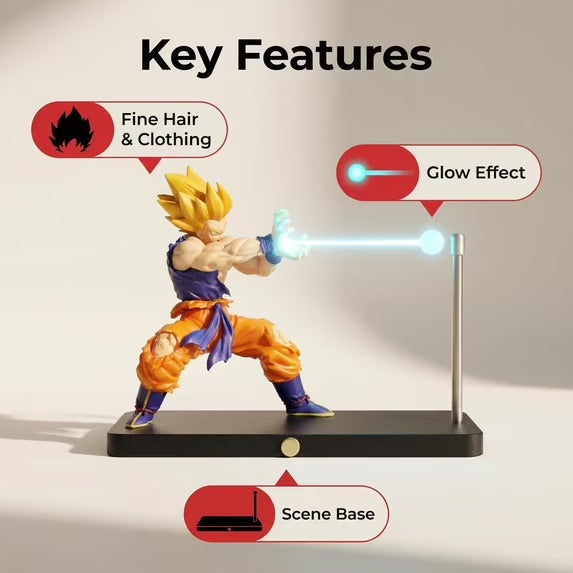 Super Saiyan Goku LED Desk Lamp